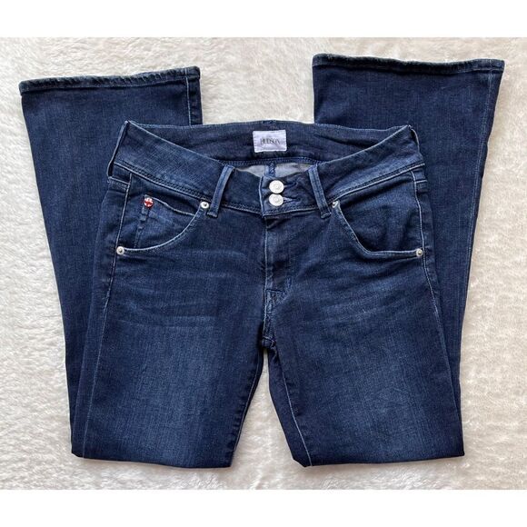 HUDSON Collin Mid-Rise Cropped Bootcut Jeans in Alexa, Size 26 - Picture 6 of 16